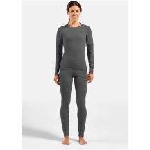 Koszulka termoaktywna z długim rękawem damska ODLO Active X-Warm BL Top Crew Neck l/s szara