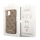 8. Etui Guess 4G Vintage Gold Logo na iPhone 14 Plus - brązowe