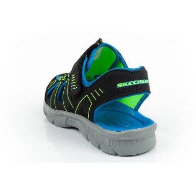 5. Sandały Skechers Jr 406520L/BBLM