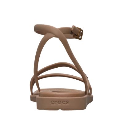3. Sandały damskie Crocs Miami Ankle Strap brązowe 212256 2JJ