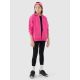 5. Bluza dresowa rozpinana z kapturem dziewczęca 4F Junior 4FJRAW24TSWSF1830-55S