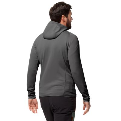 3. Bluza Jack Wolfskin Baiselberg Hooded FZ M 1710541-6945