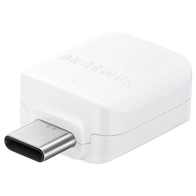 Adapter OTG Samsung EE-UN930 USB-A do USB-C (Bulk - opakowanie zastępcze) - biały