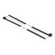 2. DeLOCK Trytyka odporna na ultrafiolet, D 1220 x S 9,0 mm czarna, 10 szt.