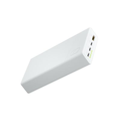 3. GREEN CELL POWERBANK POWERPLAY 20S BIAŁY 20000MAH 22,5W 3X USB-C PD 1X USB-A