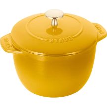 STAUB LA COCOTTE Mały garnek okrągły 16 cm, cytrynowy