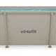 12. VIRTUFIT PROSTOKĄTNY BASEN 260 x 180 CM Z POMPĄ FILTRUJĄCĄ BEŻOWY