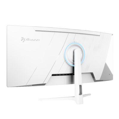 5. Arozzi Nova 34” Curved monitor komputerowy 86,4 cm (34") 3440 x 1440 px 4K Ultra HD LED Biały
