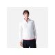 Sweter Rossignol Stripe 1/2 Zip Knit biały