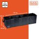 48. ORGANIZER SCHOWEK 4 KOMORY SKŁADANY 110X30X30cm BLACK + DECKER