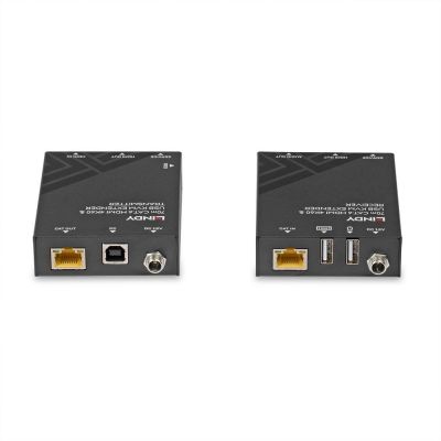 5. Lindy Przedłużacz HDMI 70m Cat.6 4K60, USB & Audio
