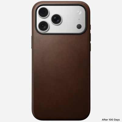 3. Nomad Modern Leather Case pokrowiec na telefon komórkowy 17,5 cm (6.9") Brązowy
