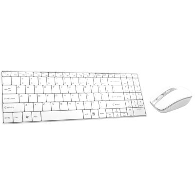 2. Zestaw klawiatura + mysz Esperanza EK122W (USB 2.0; kolor biały; laserowa)