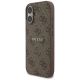 2. Etui Guess 4G Ring Classic Logo MagSafe na iPhone 17 - brązowe