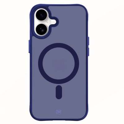 17. Etui 3mk Smoke MagCase na iPhone 16 - niebieskie-półprzezroczyste