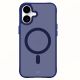 17. Etui 3mk Smoke MagCase na iPhone 16 - niebieskie-półprzezroczyste