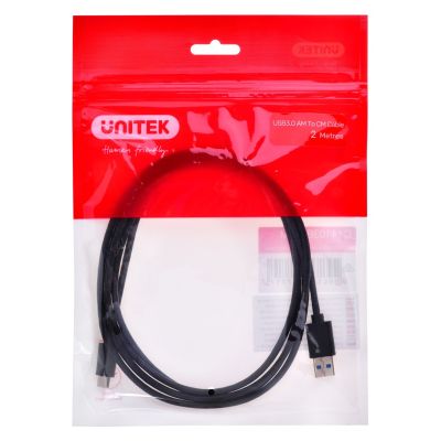 3. UNITEK KABEL USB 3.1 TYP-A - TYP-C M/M 2M