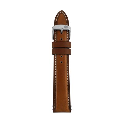 Pasek skórzany Zeppelin jasnobrązowy, 20 mm