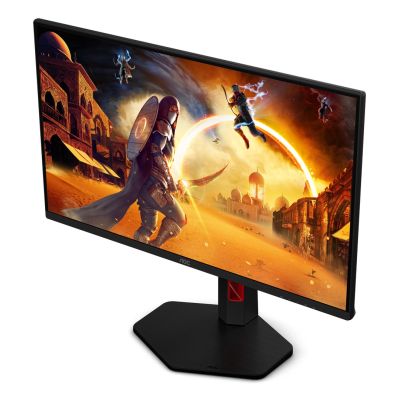 15. AOC G4 25G4KUR monitor komputerowy 62,2 cm (24.5") 1920 x 1080 px Full HD LED Czarny, Czerwony