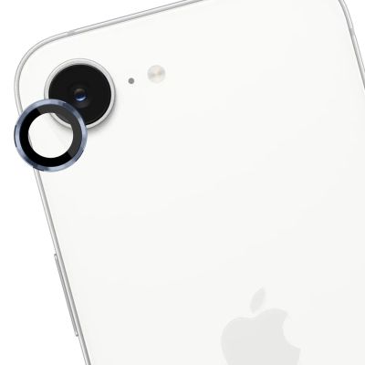 10. Szkło hartowane na obiektyw aparatu 3mk Lens Protection Pro do iPhone 16e - niebieskie