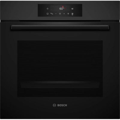 Piekarnik elektryczny BOSCH HBA572EM3 Serie 4 71 l | AirFry | pyroliza | termoobieg | czarny mat