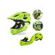 2. Rockbros kask rowerowy dziecięcy zielony M 53-58cm
