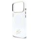 6. Etui Karl Lagerfeld IML KL Script Logo MagSafe na iPhone 17 Pro - przezroczyste