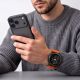 4. Pasek Tech-Protect NylonLoop na Garmin Fenix 5X / 5X Plus / 6X / 6X Pro / 7X / 8 / 8 Pro / 9 / 9 Pro (51 mm) - pomarańczowy