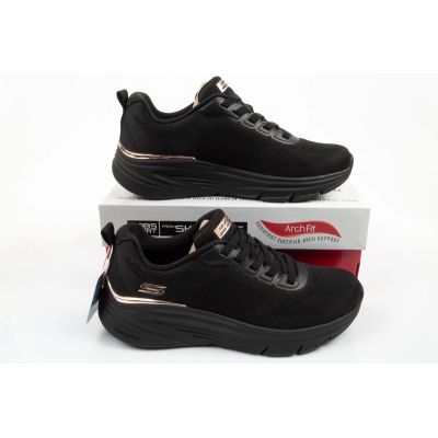 9. Skechers buty sportowe sneakersy damskie Bobs Arch Fit Elev8 czarne