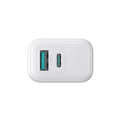 6. Ładowarka Joyroom JR-TCF21 sieciowa USB-C / USB-A 20W PD / QC 3.0 - biała