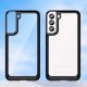 12. Outer Space Case etui Samsung Galaxy S23+ pokrowiec z elastyczną ramką czarne