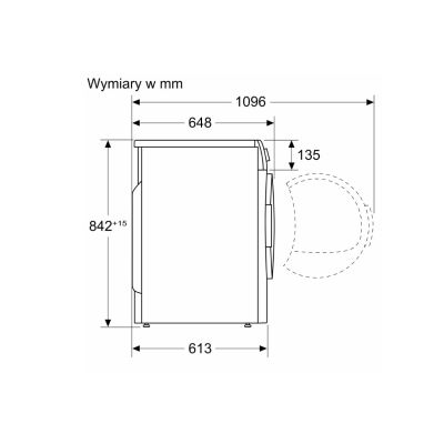 11. Suszarka do bielizny BOSCH WQA23300PL