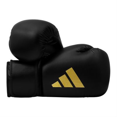 22. Rękawice bokserskie adidas Speed 50 ADISBG50-czarno-złoty