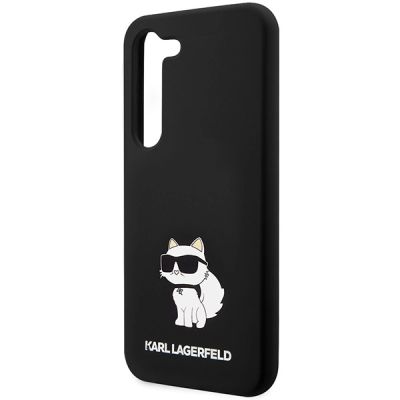6. Etui Karl Lagerfeld Silicone Choupette na Samsung Galaxy S23 - czarne