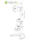 18. TECHLY PODSTAWA POD 2 MONITORY 13-27" LCD 10KG BIURKOWA PIONOWA