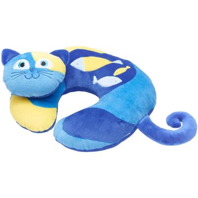 2. TRAVEL BLUE PODUSZKA PODRÓŻNA DZIECĘCA KOTEK SLEEPY