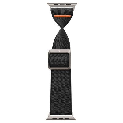 15. Pasek Spigen Fit Lite Ultra na Apple Watch 4/5/6/7/8/9/SE/Ultra (42/44/45/49 mm) - czarny