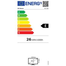 Monitor AG Neovo SC 32E LED 32" FHD IPS VGA HDMI BNC SPK 2x2W VESA  CCTV 24/7