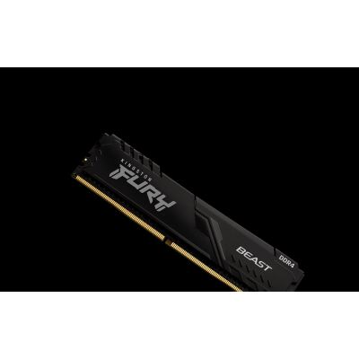 4. Kingston FURY DDR4 8GB (1x8GB) 3200MHz CL16 Beast Black