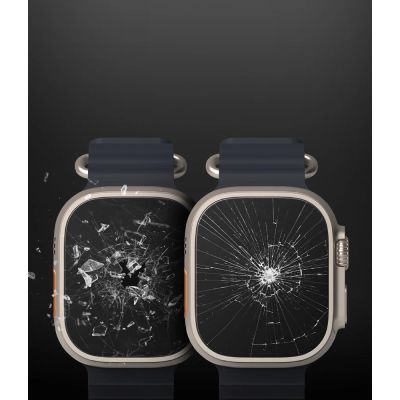 10. Szkło hartowane Ringke ID FC Glass 4-pack na Apple Watch Ultra 1 / 2 (49 mm)