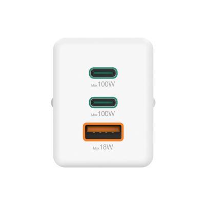 7. Hama 00201997 ładowarka do urządzeń przenośnych Laptop, Smartfon, Tablet Biały Prąd przemienny Szybkie ładowanie Wewnętrzna