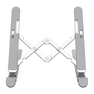 4. Podstawka pod laptopa Orico PFB-A21 11-17" regulowana składana - srebrna