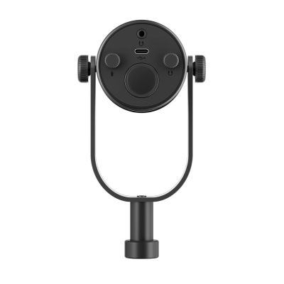 2. Mikrofon studyjny BOYA CastMic P60 przewodowy USB XLR - czarny