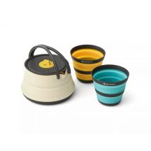 Ultralekki składany zestaw z czajnikiem SEA TO SUMMIT  Frontier UL dla 2 osób/3 elementy