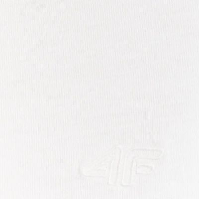4. Koszulka dla chłopca longsleeve 4F M459 biała 4FJWMM00TLONM459 10S