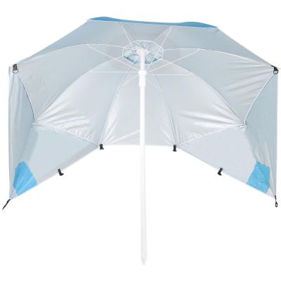 8. PARASOL PARAWAN PLAŻOWY 2W1 190CM