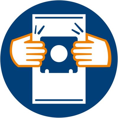 2. Worek do odkurzacza AEG, Electrolux, Philips (Materiał syntetyczny; Philips FC8022/04; 4 szt.)