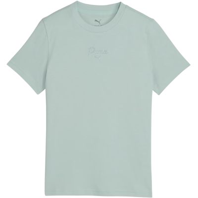 Koszulka dla dzieci Puma Ess Script Tee miętowa 692542 29
