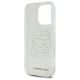 7. Etui Karl Lagerfeld IML Rhinestones Karl Head na iPhone 16 Pro - przezroczyste