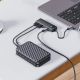 8. Hub USB-C Orico PAPW2AC-C3 stacja dokująca 2x USB-A 3.0 + 2x USB-C 3.0 - czarny